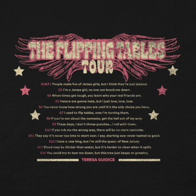 The Real Housewives of New Jersey Tour Comfort Colors T-Shirt