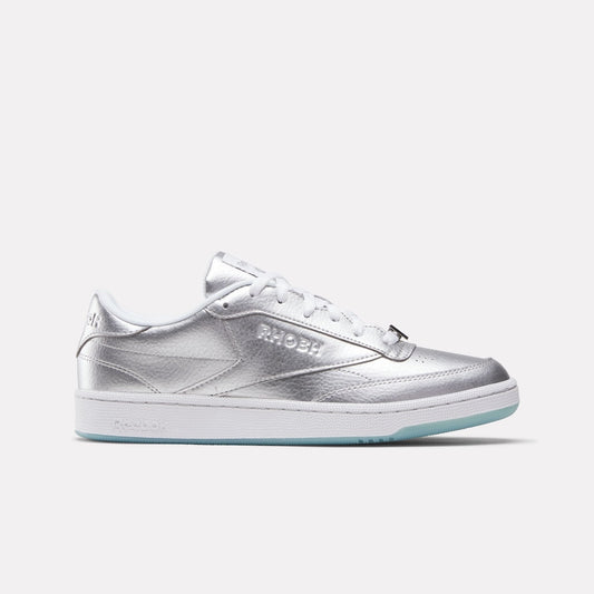 Reebok x RHOBH Club C 85 Shoe Silver/Blue-3