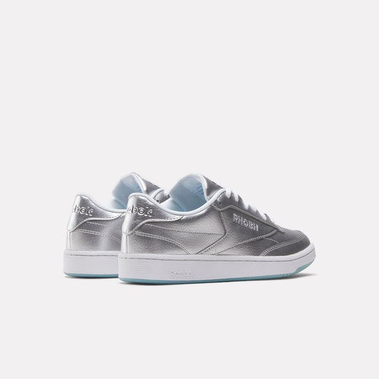 Reebok x RHOBH Club C 85 Shoe Silver/Blue-1