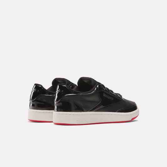 Reebok x RHONY Club C 85 Shoe Black/White/Red-1