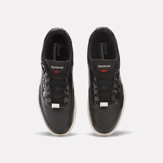 Reebok x RHONY Club C 85 Shoe Black/White/Red-2