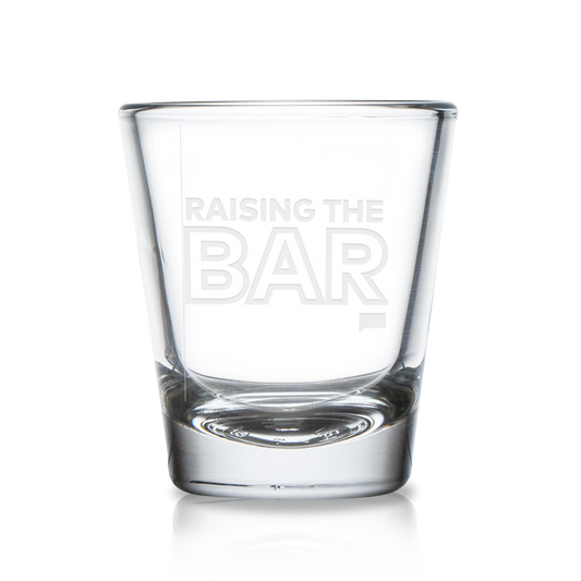 Southern Hospitality Raising The Bar Shot Glass