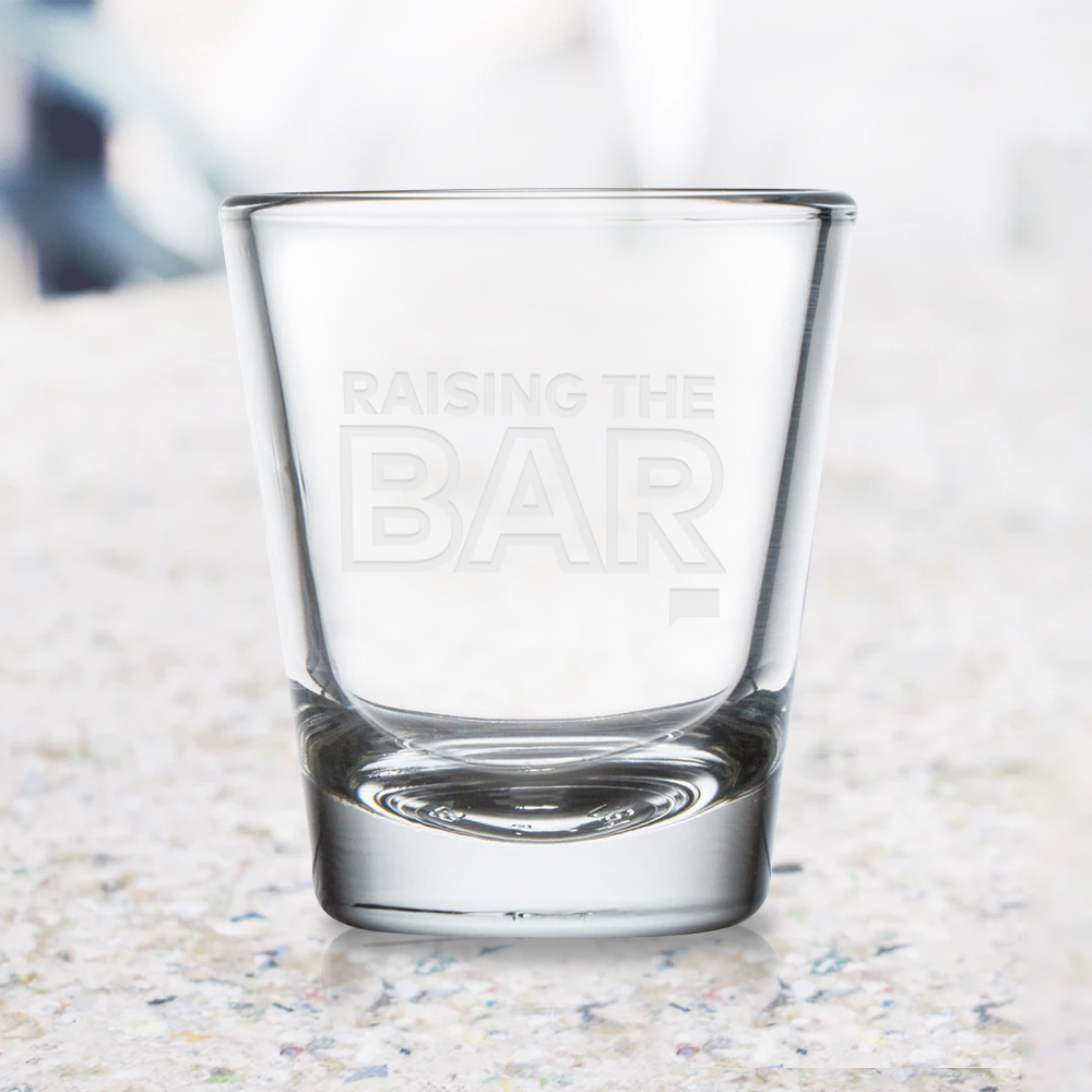 Southern Hospitality Raising The Bar Shot Glass