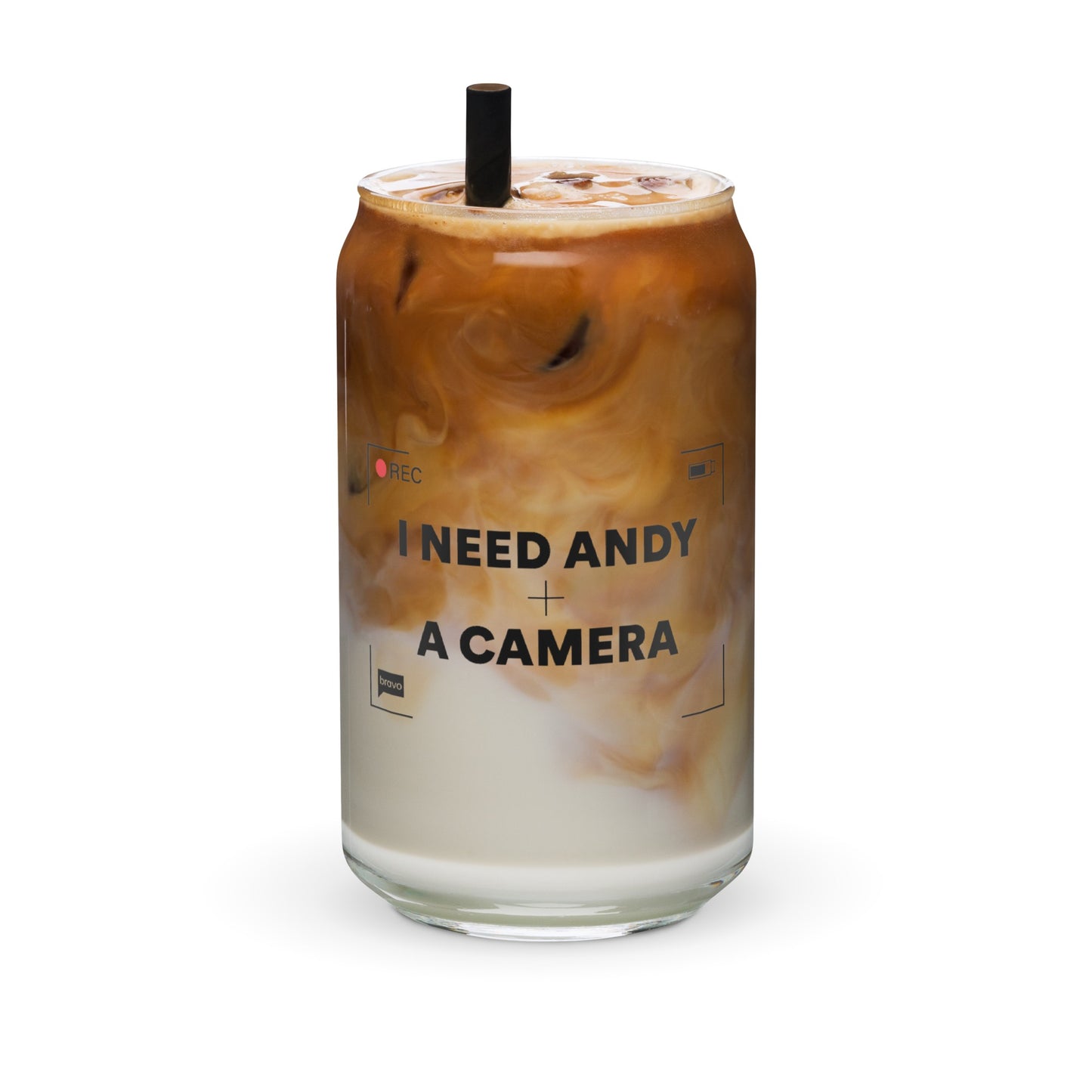 Watch What Happens Live with Andy Cohen I Need Andy And A Camera Can-Shaped Glass