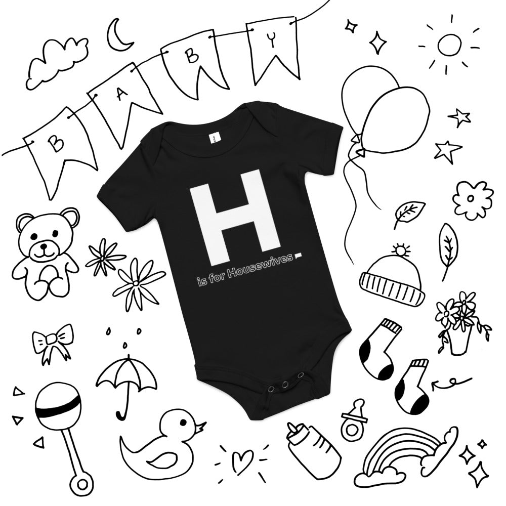 Bravo H is for Housewives Baby Bodysuit