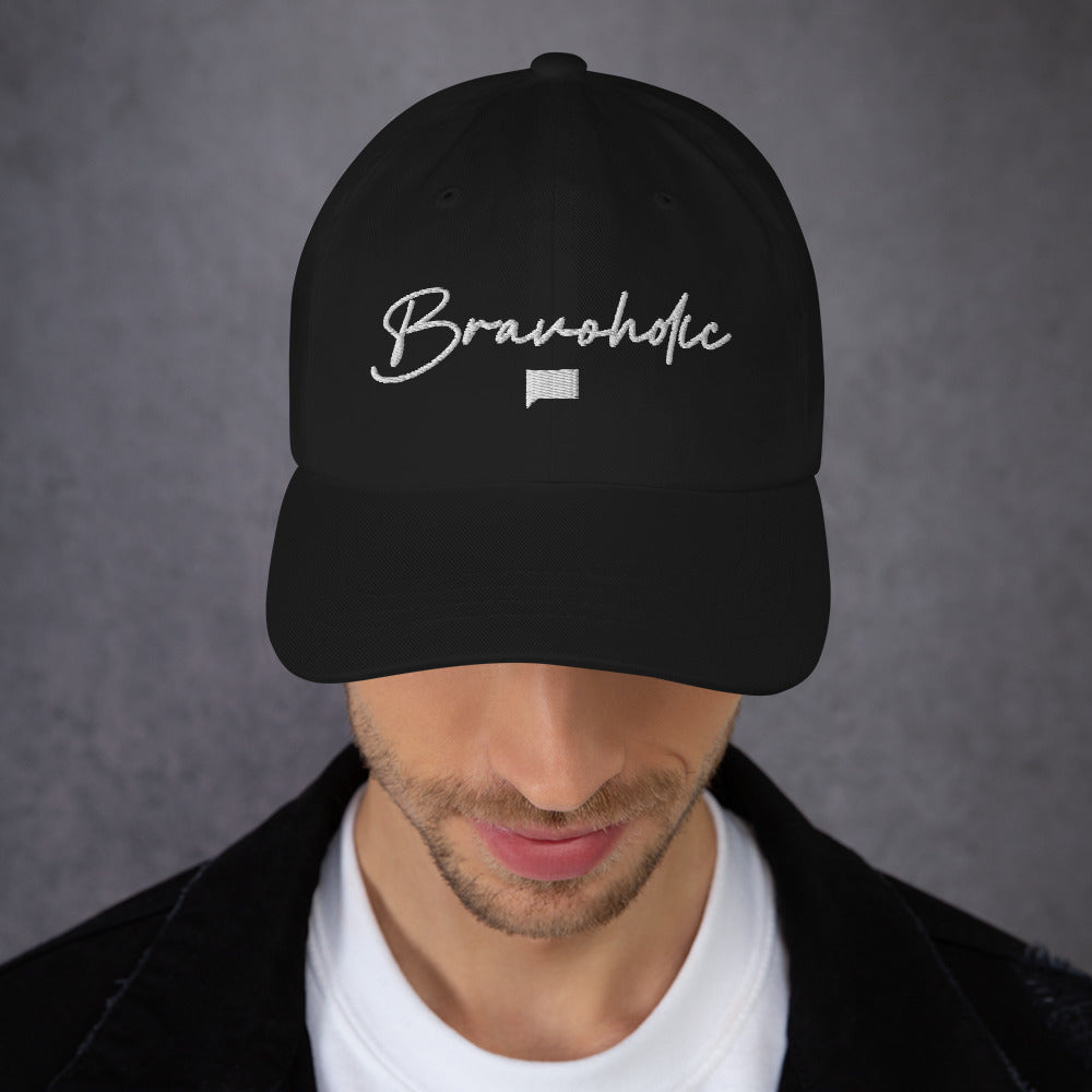 Bravoholic Script Classic Dad Hat