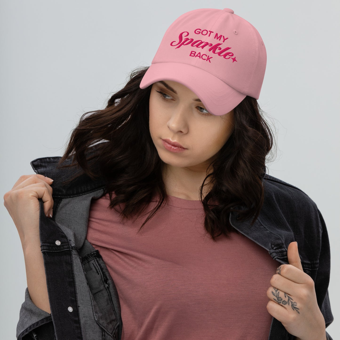 The Valley Embroidered Hat Got My Sparkle Back
