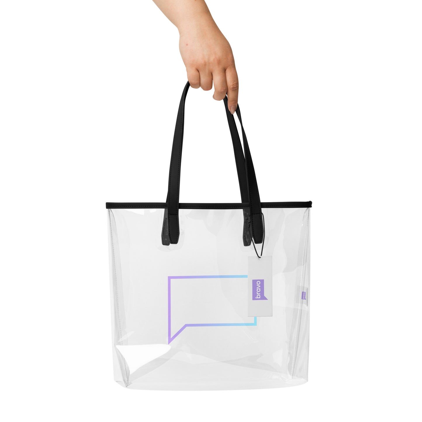 Bravo Fan Fest Clear Tote Bag - Purple/Blue