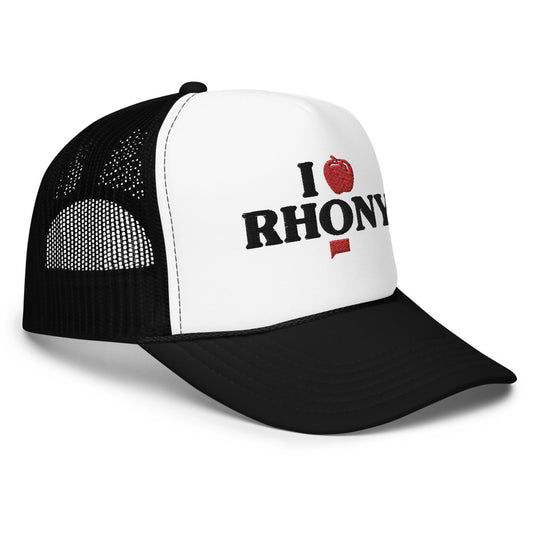 The Real Housewives of New York City RHONY Apple Embroidered Trucker Hat