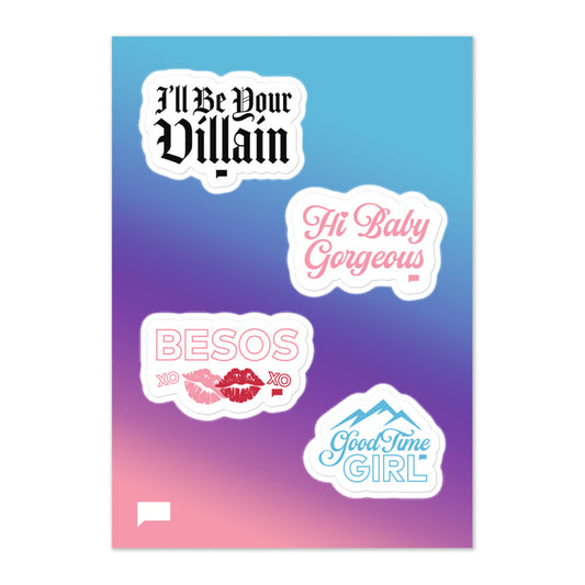 The Real Housewives of Salt Lake City Sticker Sheet