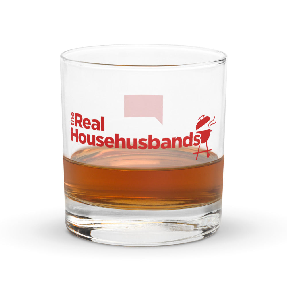 The Real Househusbands Rocks Glass