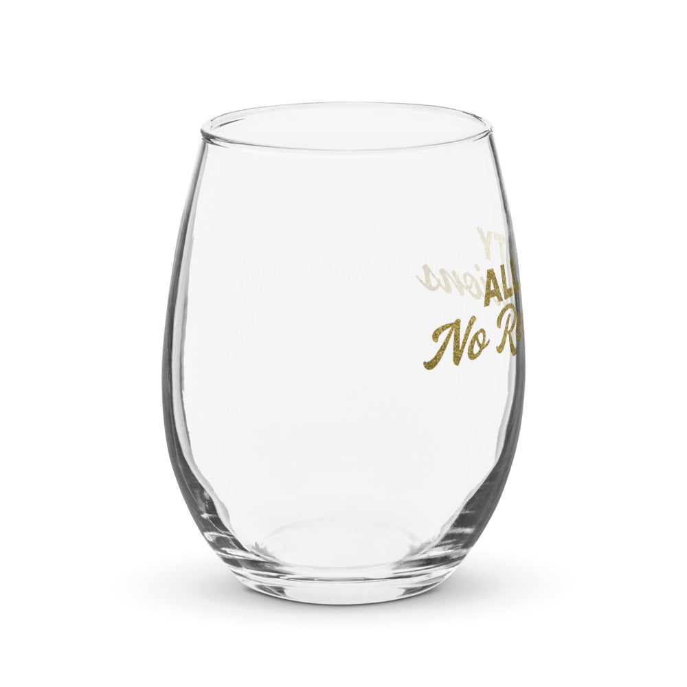 Southern Hospitality All Party, No Reservations Stemless Wine Glass