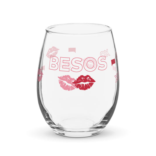 The Real Housewives of Salt Lake City Besos Stemless Wine Glass