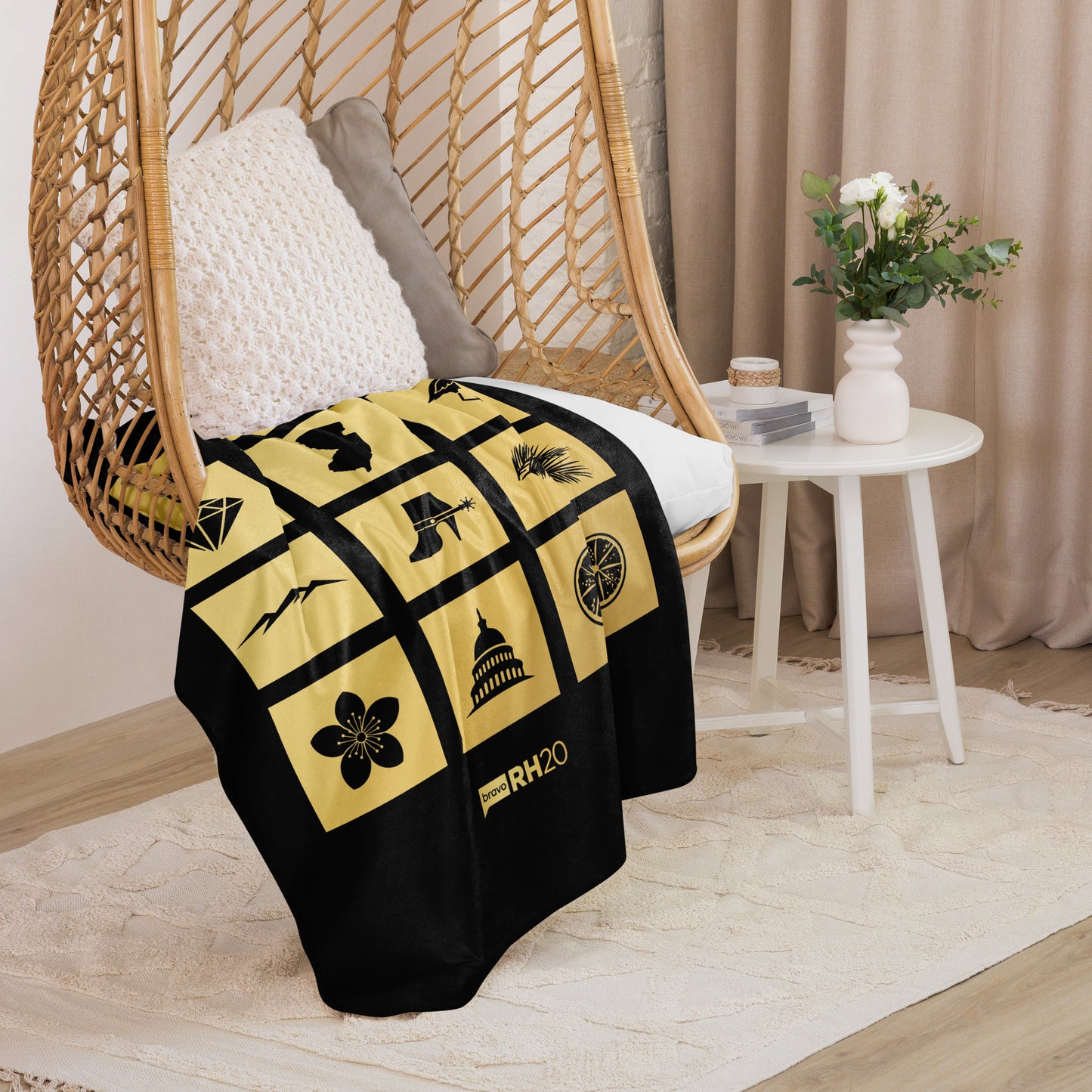 The Real Housewives 20th Anniversary Sherpa Blanket I’ve Seen It All Icons