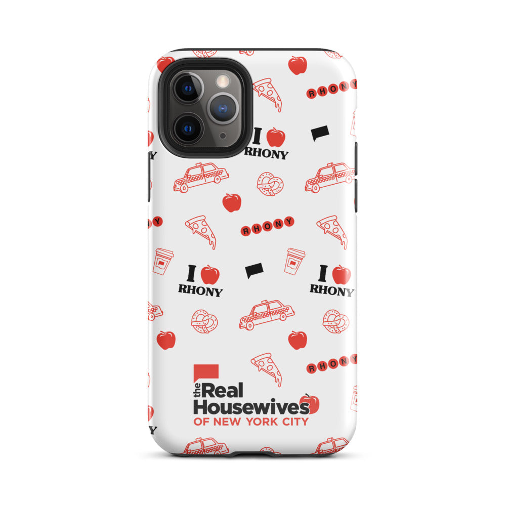 The Real Housewives of New York City Pattern iPhone Case