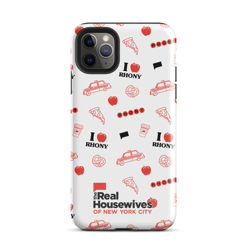 The Real Housewives of New York City Pattern iPhone Case