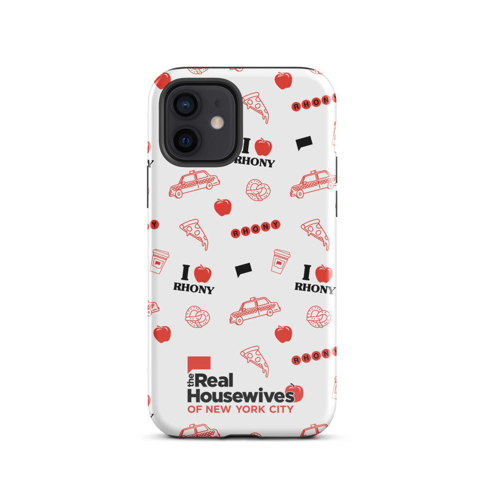 The Real Housewives of New York City Pattern iPhone Case