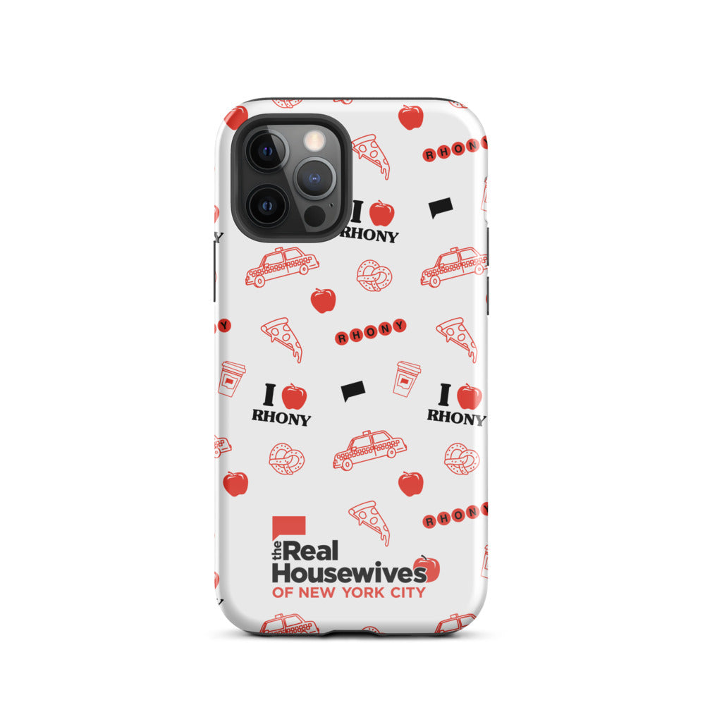 The Real Housewives of New York City Pattern iPhone Case