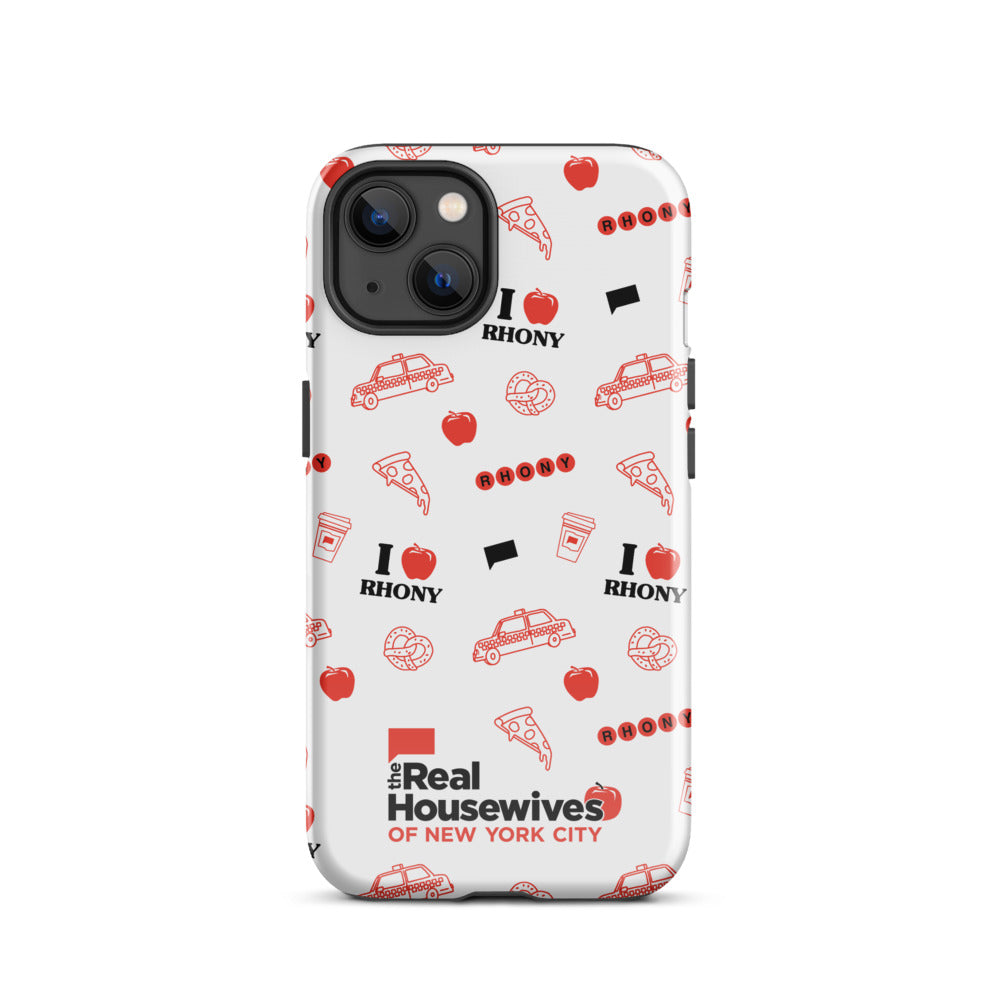 The Real Housewives of New York City Pattern iPhone Case