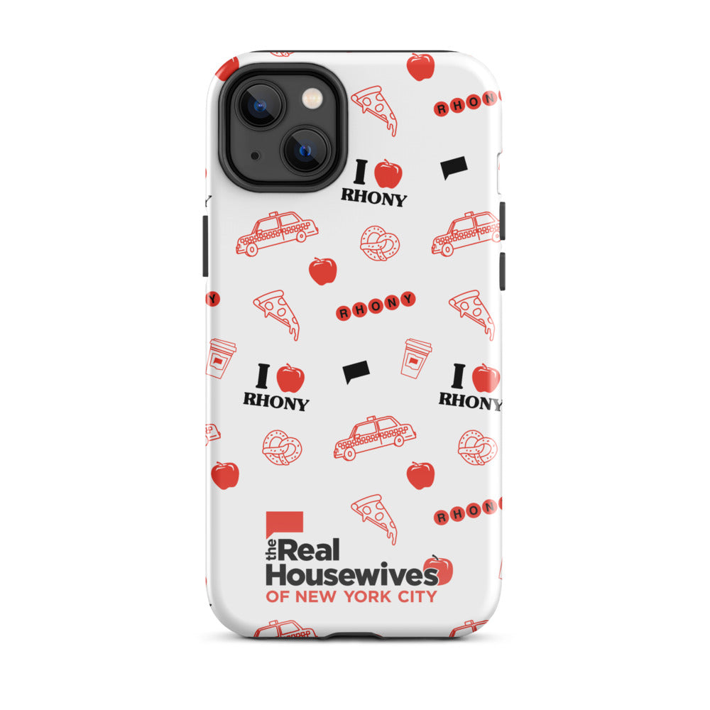 The Real Housewives of New York City Pattern iPhone Case