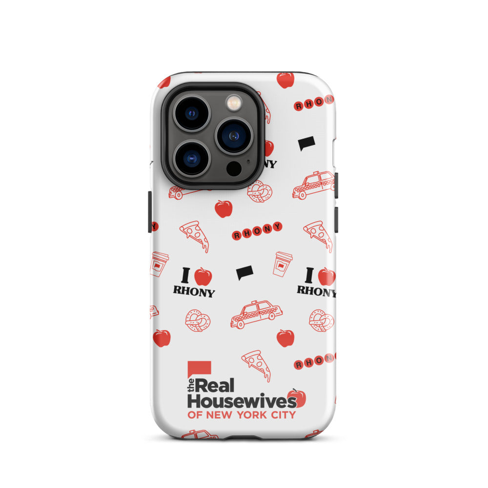 The Real Housewives of New York City Pattern iPhone Case