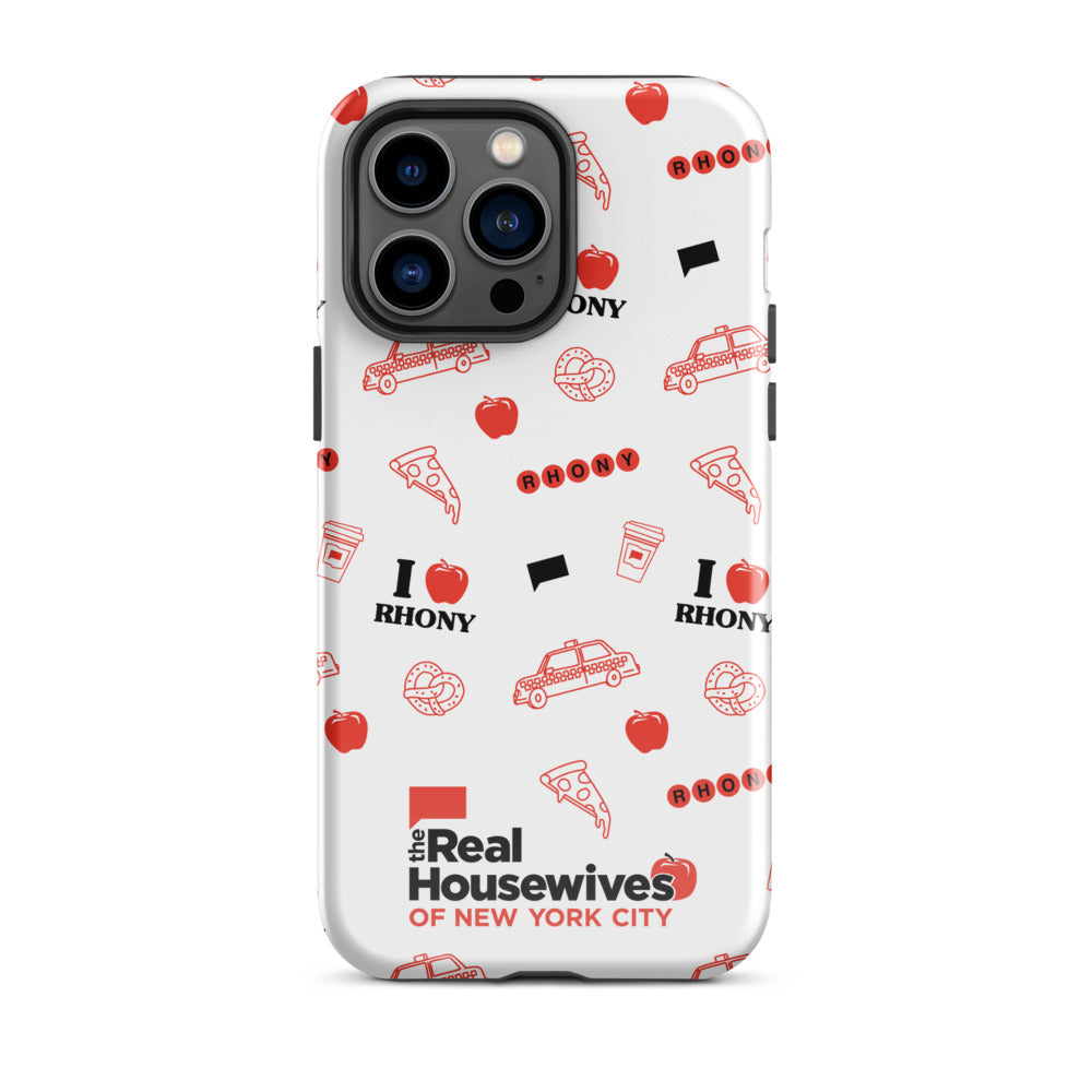 The Real Housewives of New York City Pattern iPhone Case