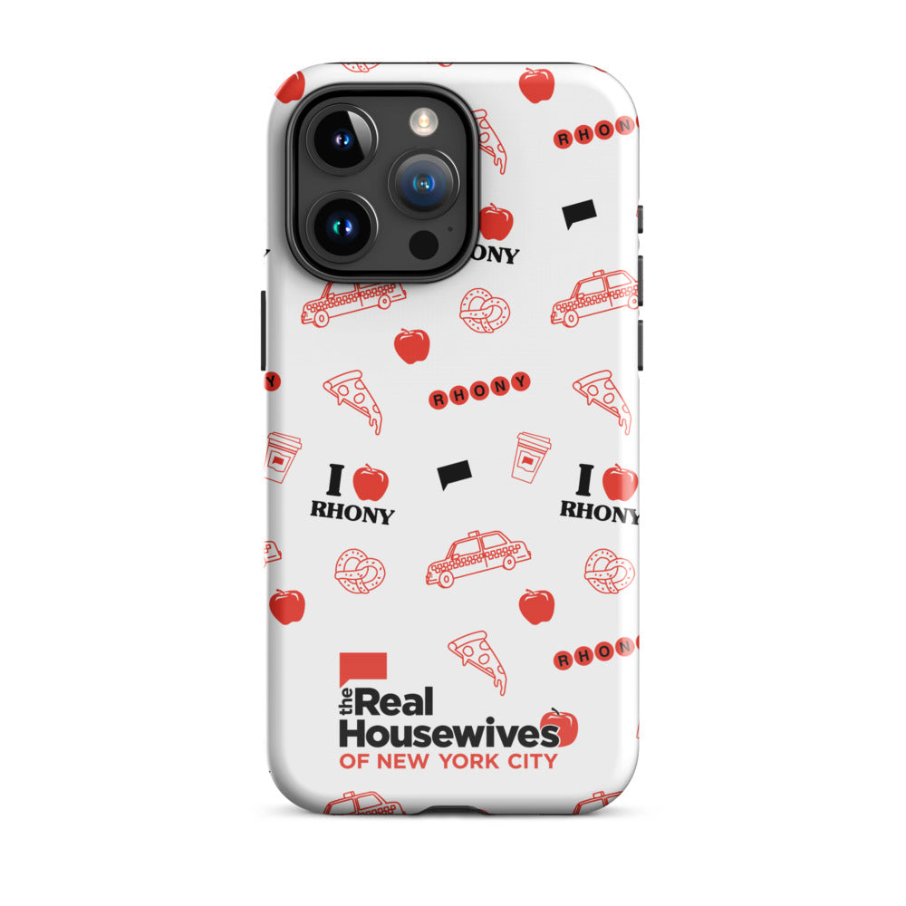 The Real Housewives of New York City Pattern iPhone Case