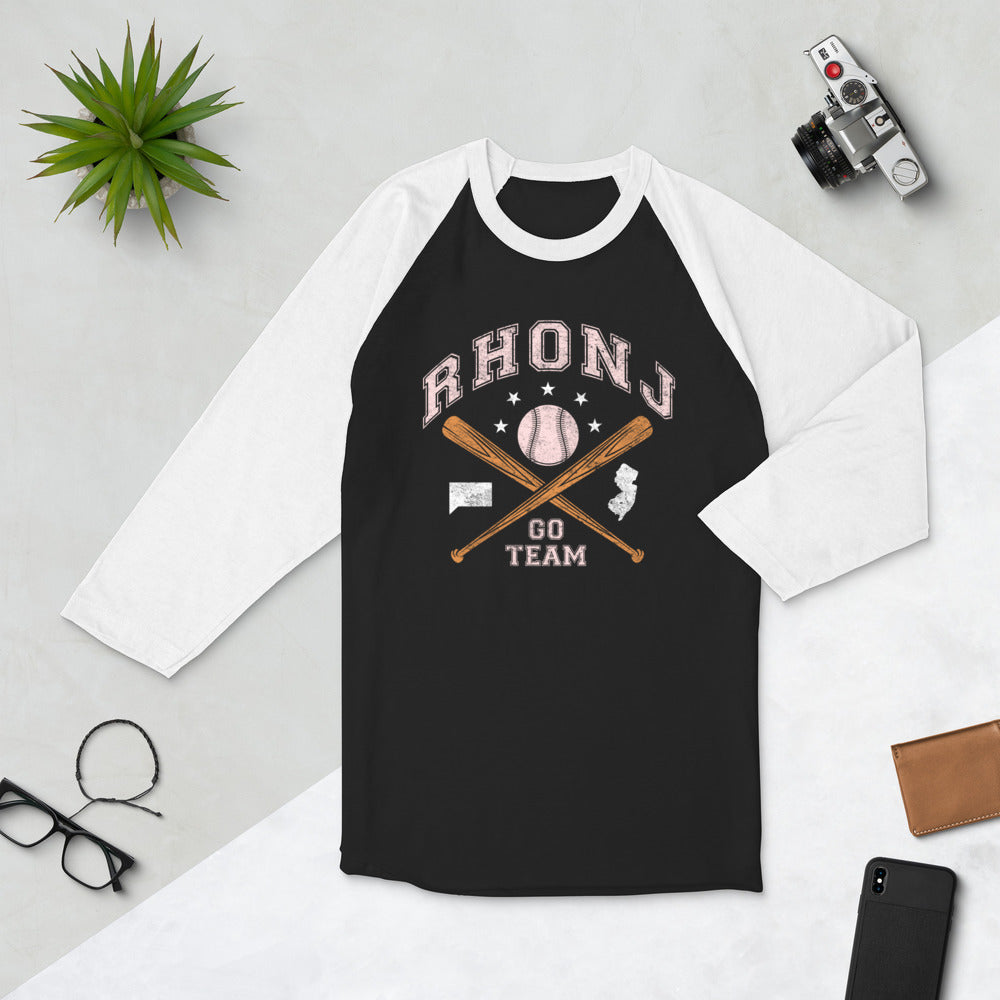 The Real Housewives of New Jersey Baseball Logo Raglan