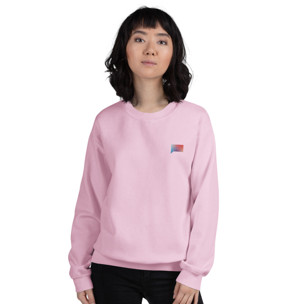 Bravo Embroidered Talk Bubble Crewneck Sweatshirt