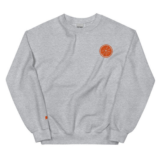 The Real Housewives of Orange County Orange Embroidered Crewneck