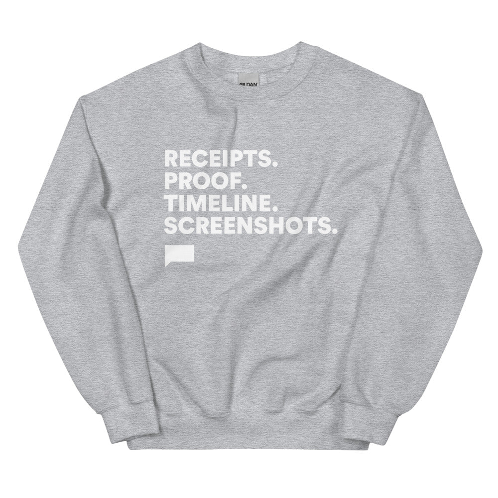 The Real Housewives of Salt Lake City Checklist Crewneck