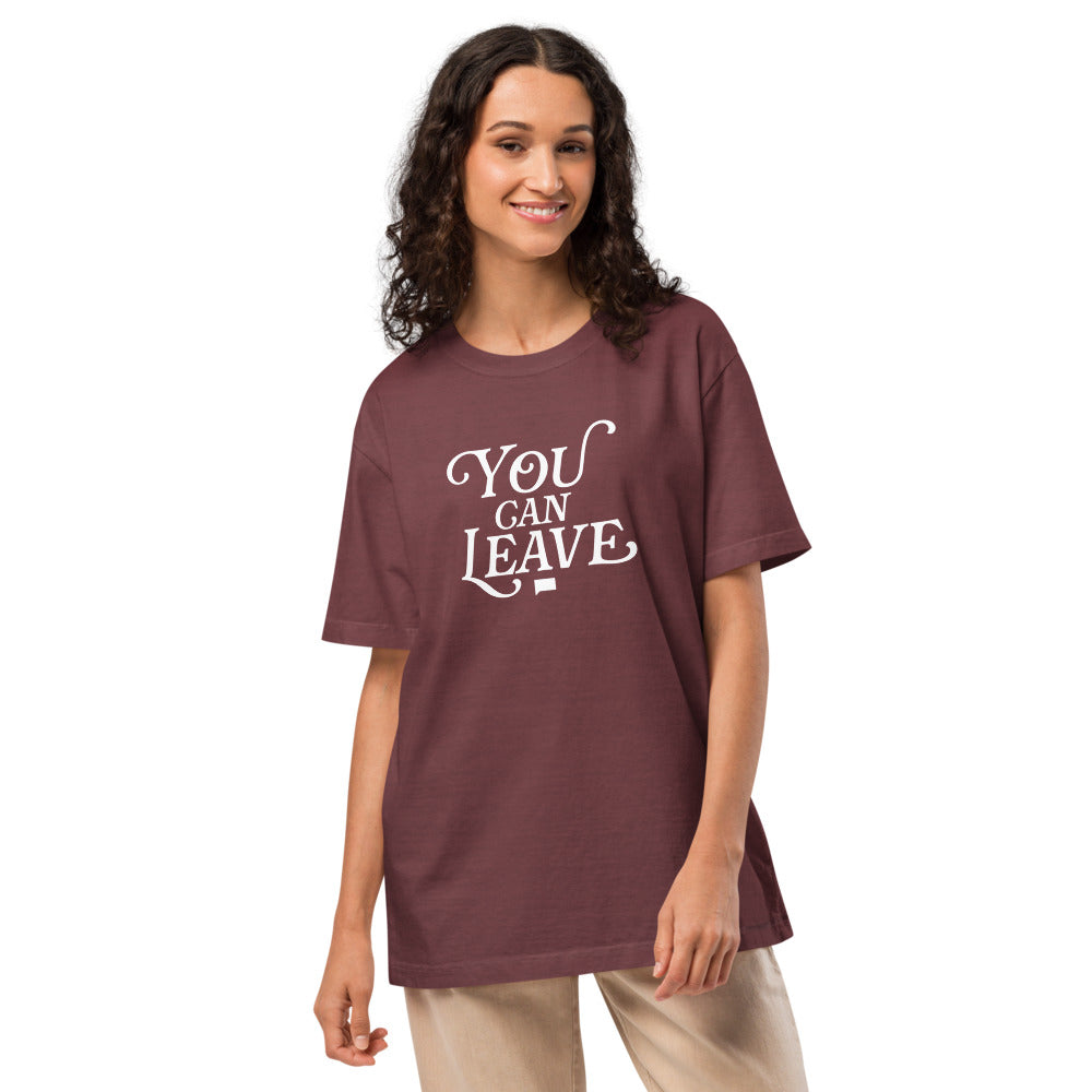 The Real Housewives of Salt Lake City Oversized T-Shirt You Can Leave