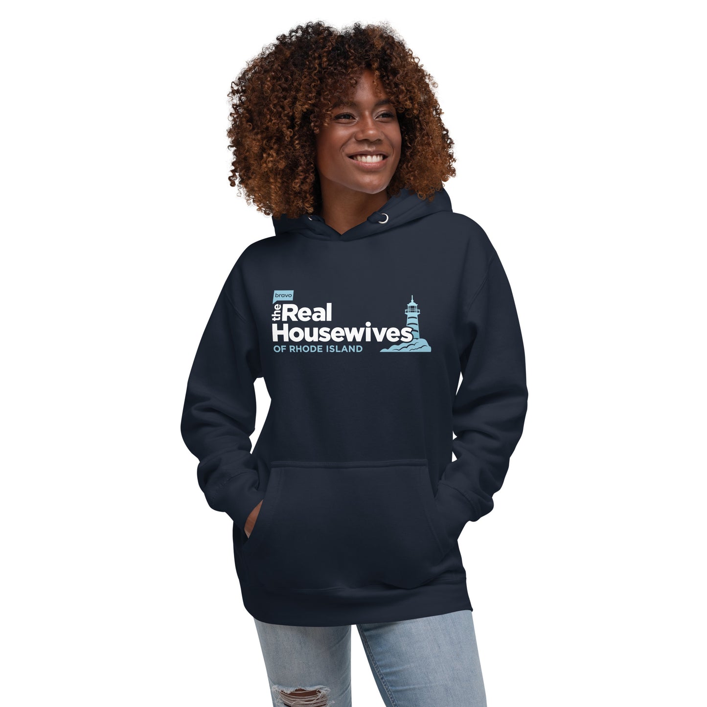 The Real Housewives of Rhode Island Hoodie Logo