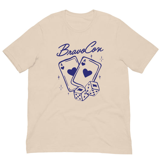 Bravocon Las Vegas, Nevada T-Shirt Soft Cream