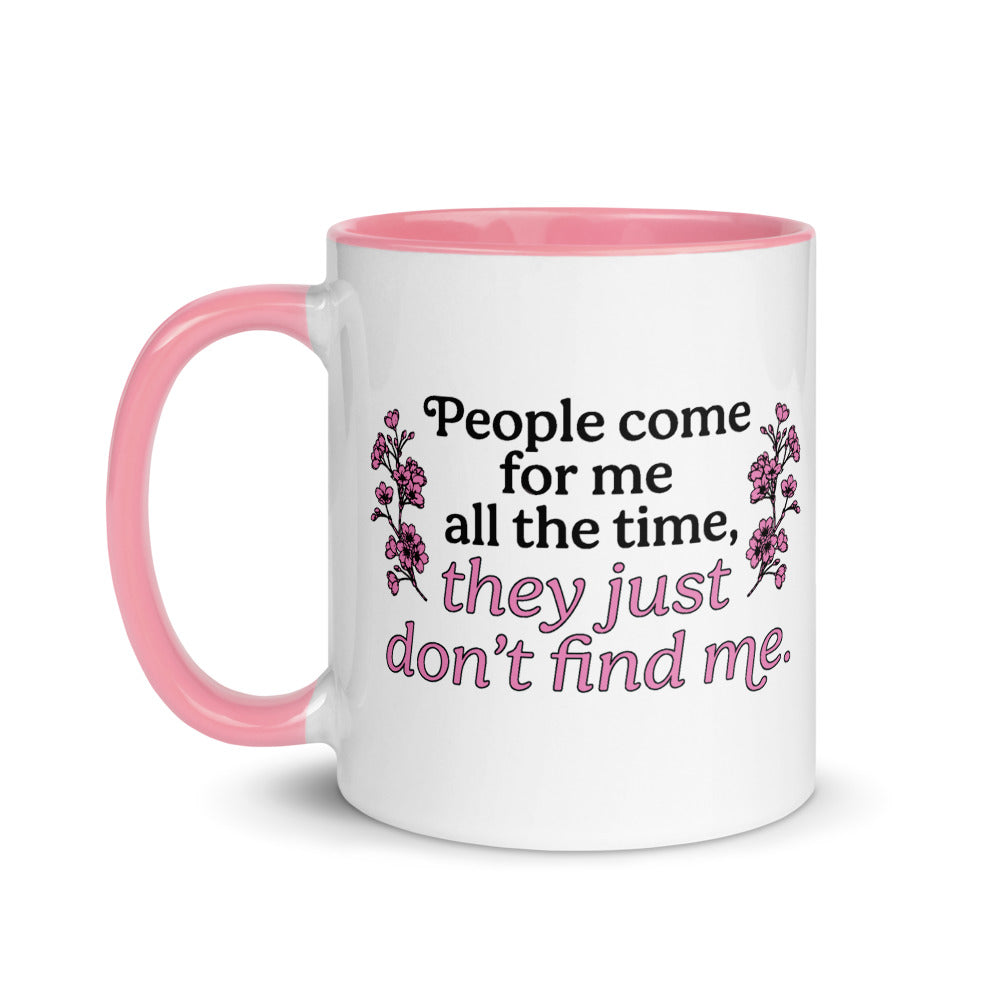 The Real Housewives of Potomac People Come For Me All The Time Two-Tone Mug