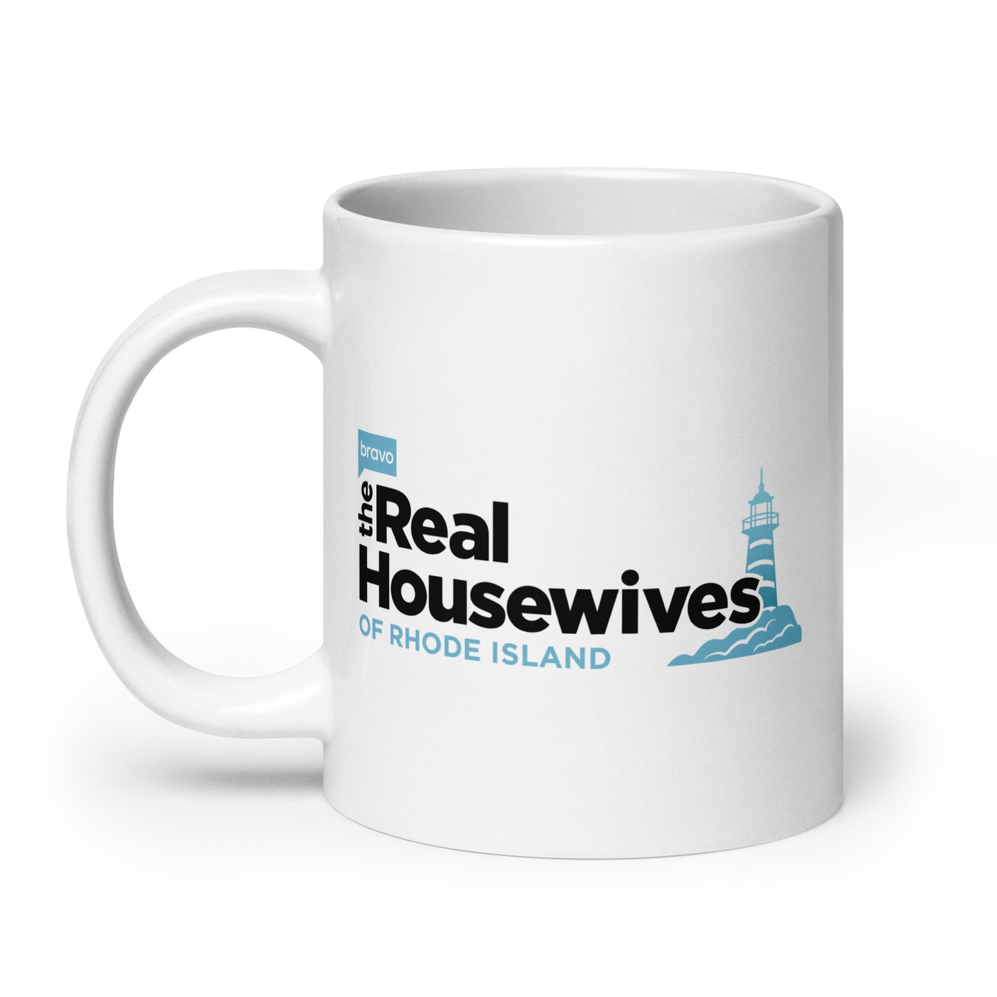 The Real Housewives of Rhode Island Mug Logo
