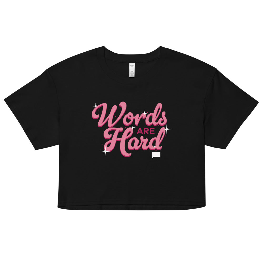 Vanderpump Rules Words Are Hard Crop Top