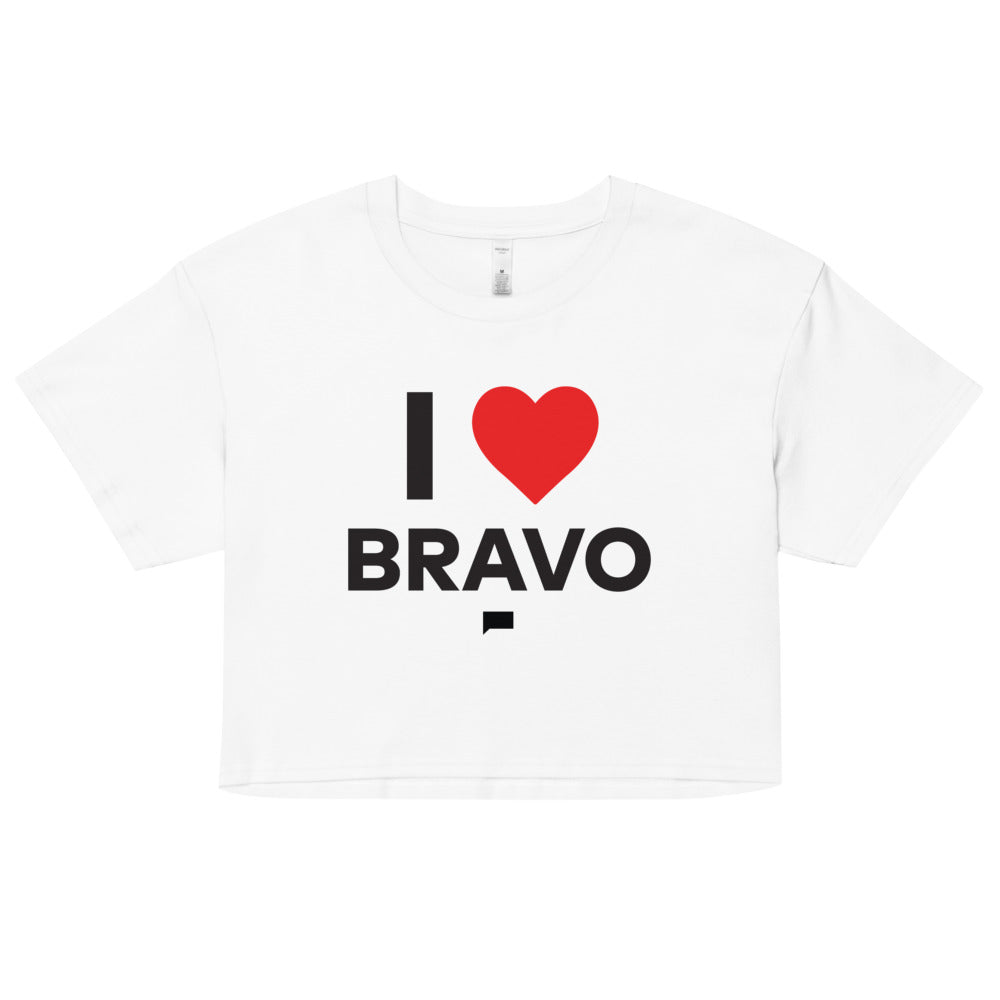 I Heart Bravo Women's Crop Top