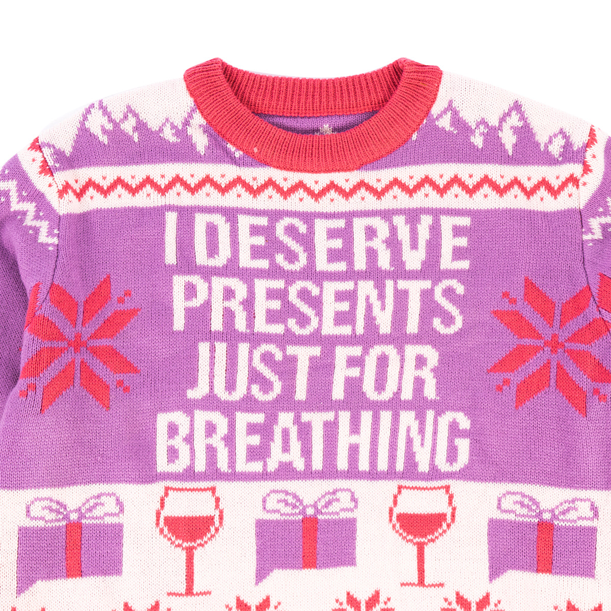 The Real Housewives of Salt Lake City I Deserve Presents Holiday Sweater