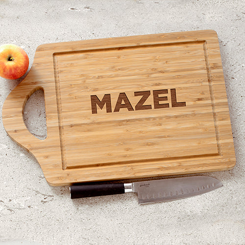 Watch What Happens Live Mazel Cutting Board-1