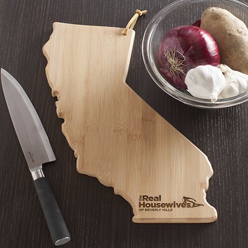 The Real Housewives of Orange County - California Shaped Cutting Board