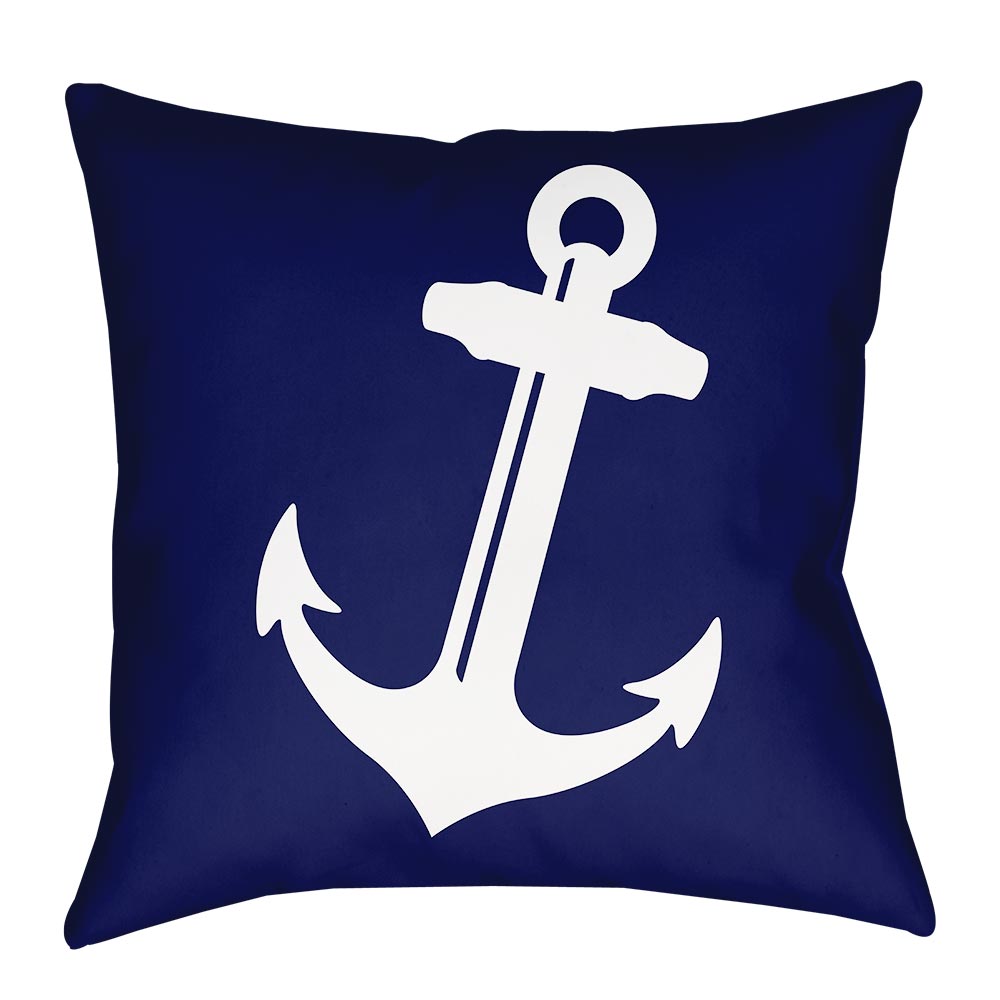 Below Deck Anchor Pillow - 20 X 20