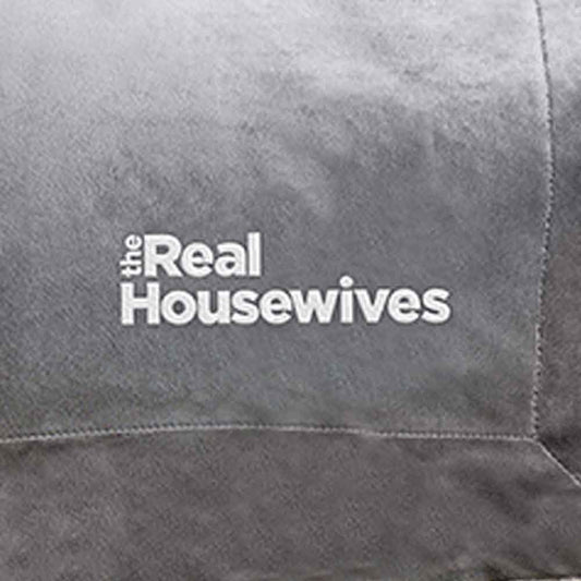 The Real Housewives Soft Sherpa Embroidered Blanket-1