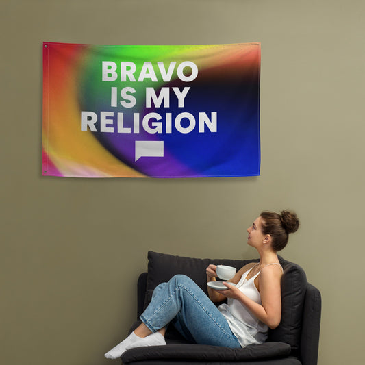 Bravo is My Religion Flag