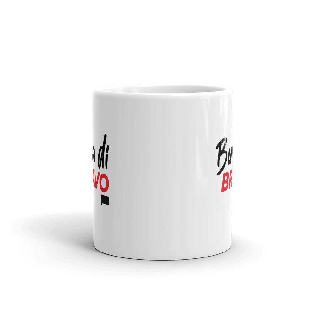 Buca Di Bravo White Mug