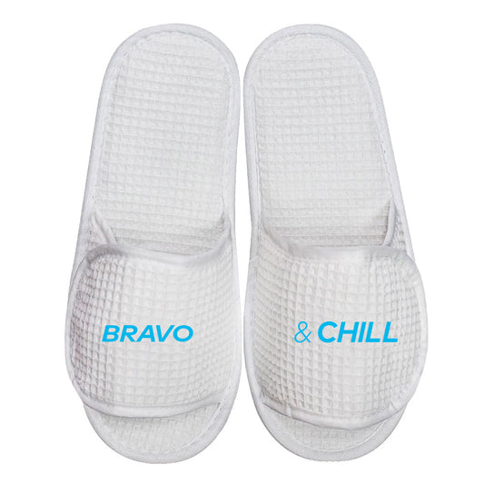 Bravo Let's Bravo & Chill Waffle Slipper