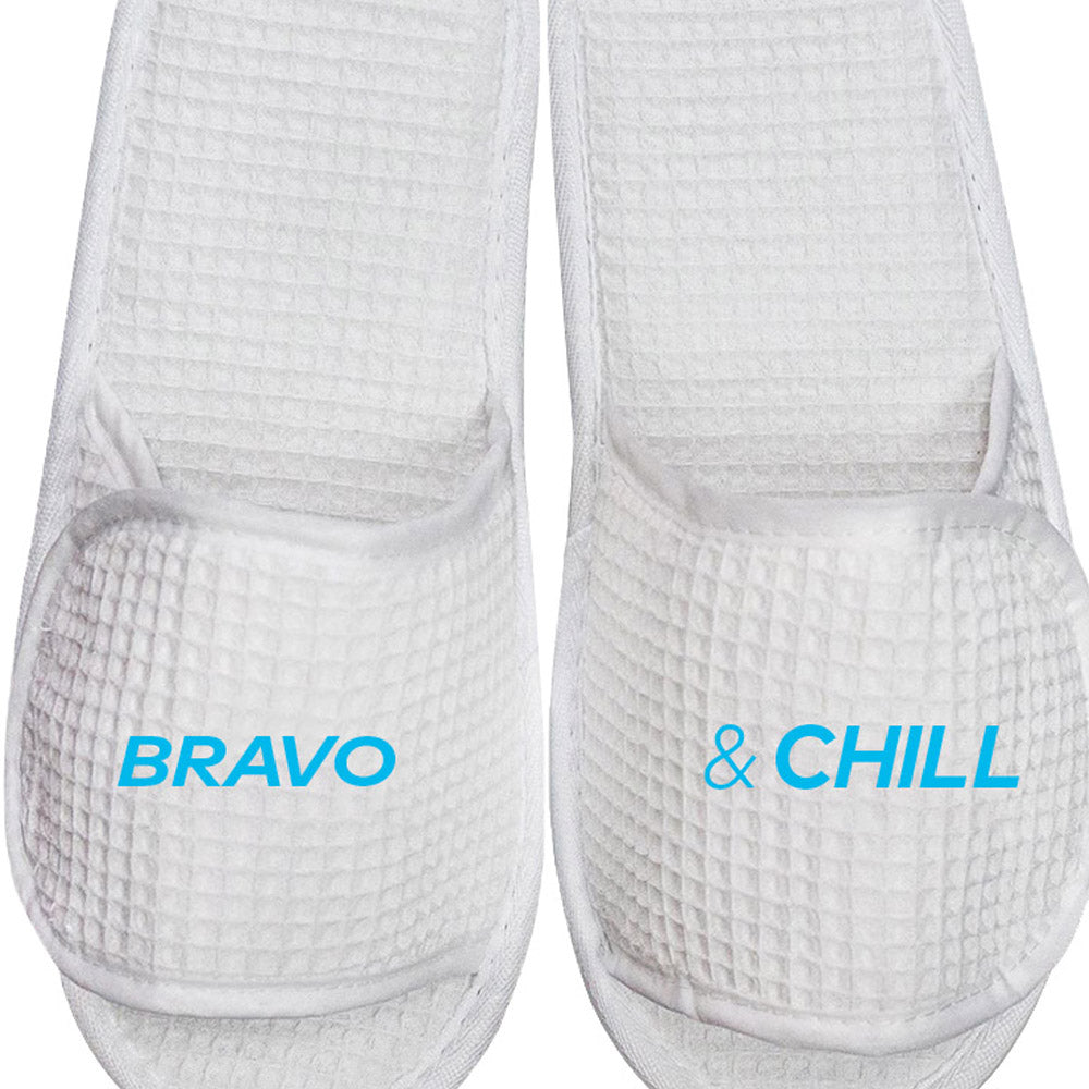 Bravo Let's Bravo & Chill Waffle Slipper