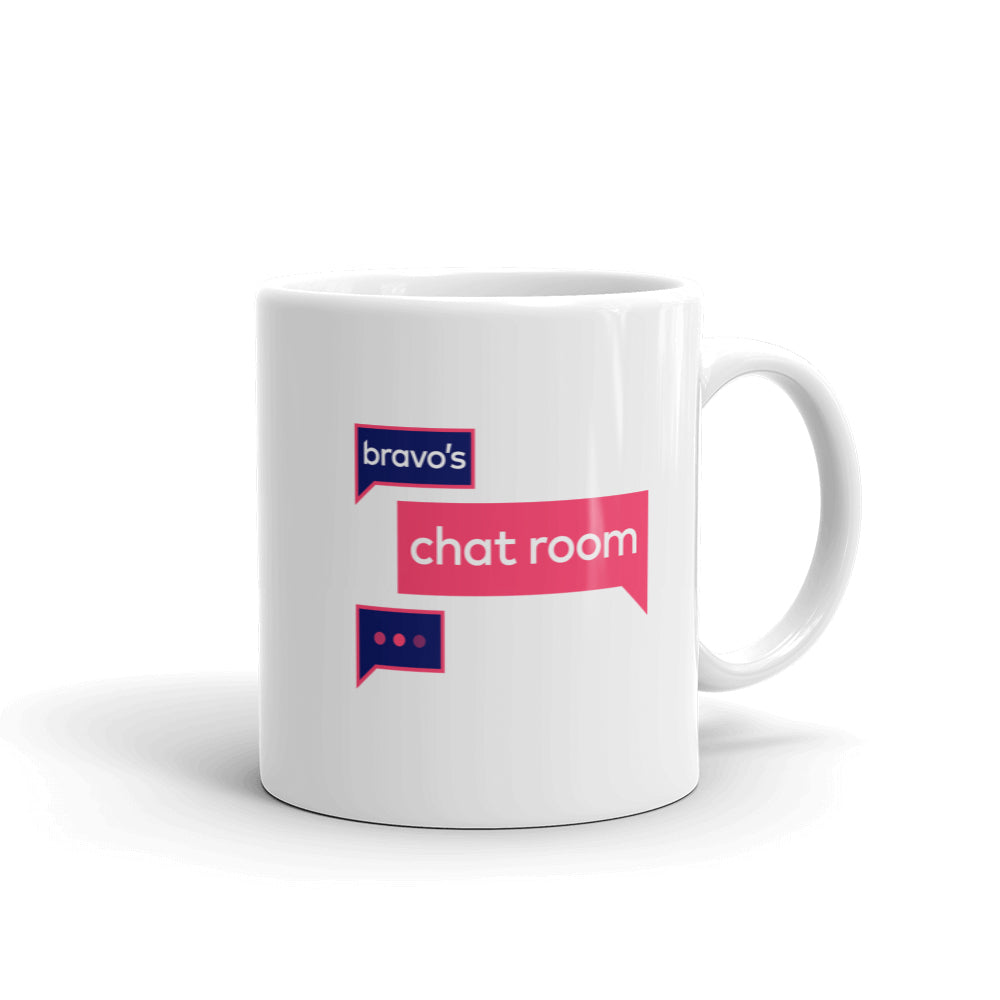 Bravo Gear Bravo's Chat Room White Mug