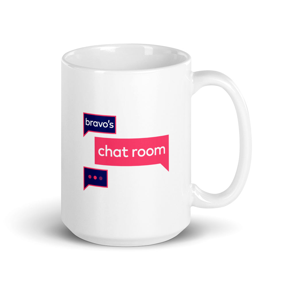 Bravo Gear Bravo's Chat Room White Mug