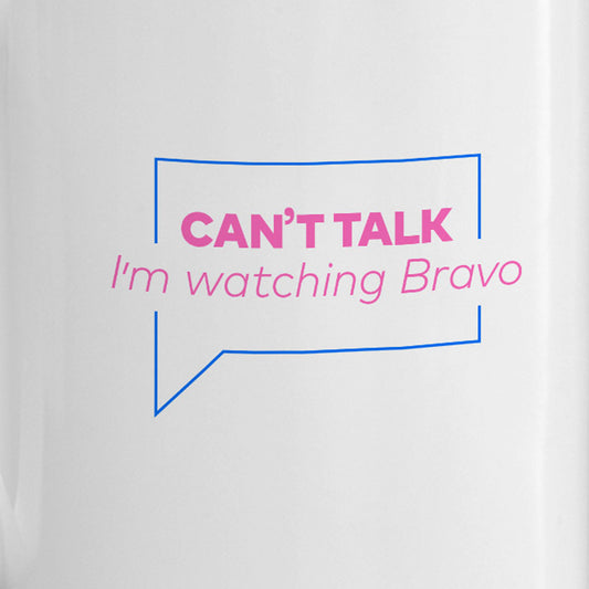 Bravo Let's Bravo & Chill White Mug